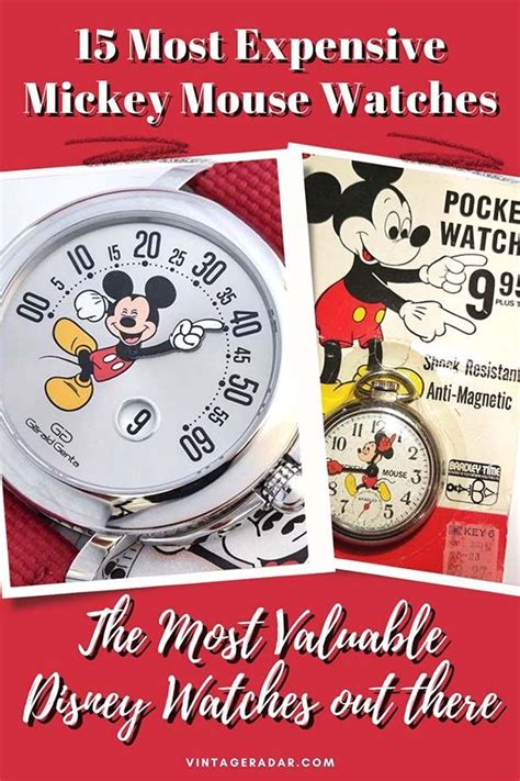 most valuable disney watches.